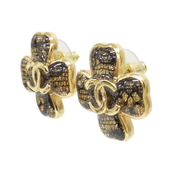 Chanel Earrings Gold-Tone Metal #247069C12B - Picture 2 of 3